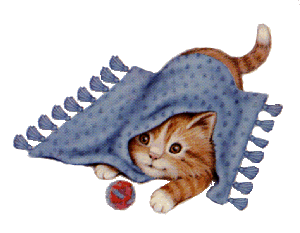 Животные анимация  Cat-rug
